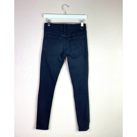 Mother Jeans High Waisted Looker in Model Spy Wash Black - Picture 8 of 10